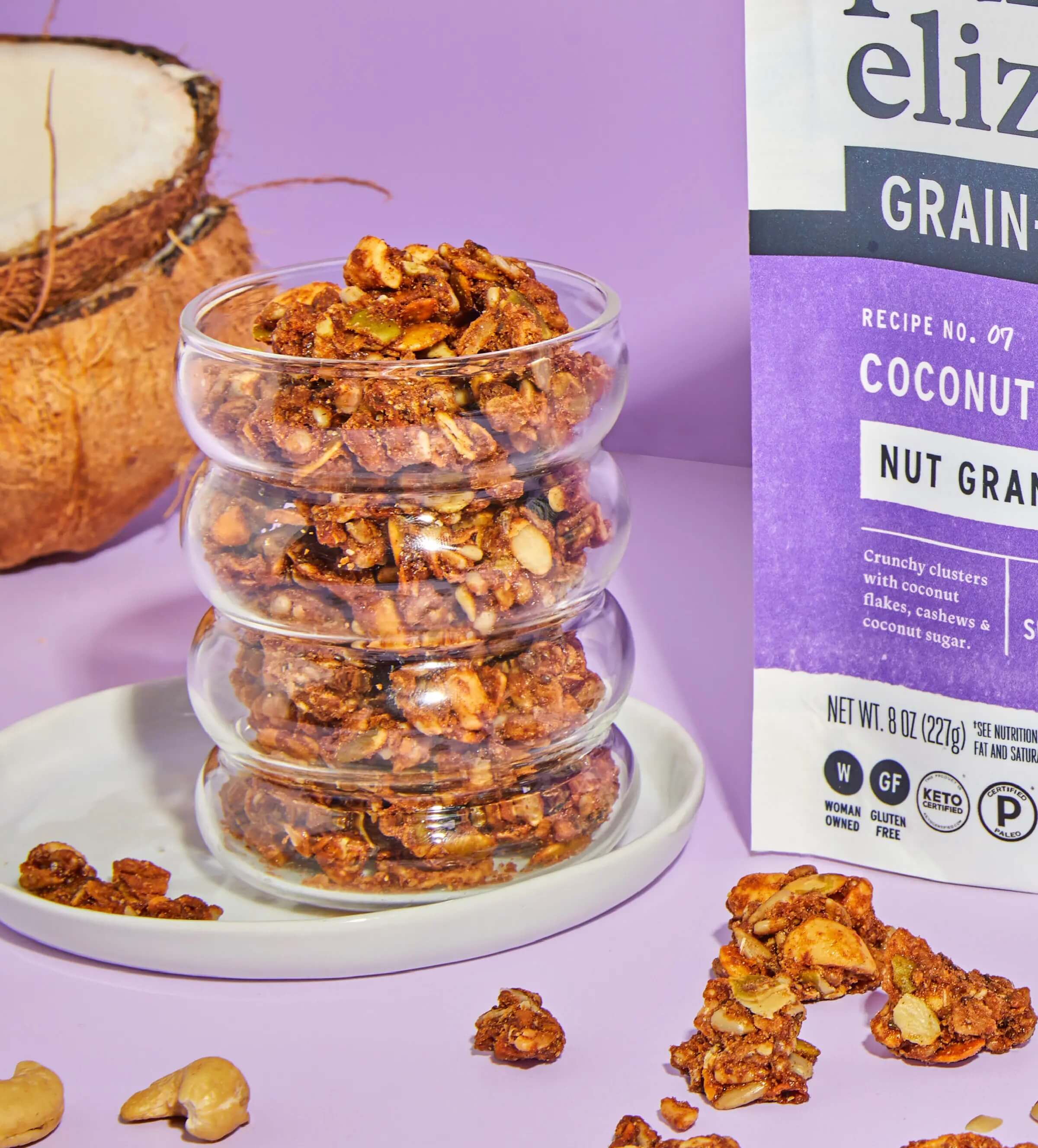 Coconut Cashew Grain-Free Granola - Image 4