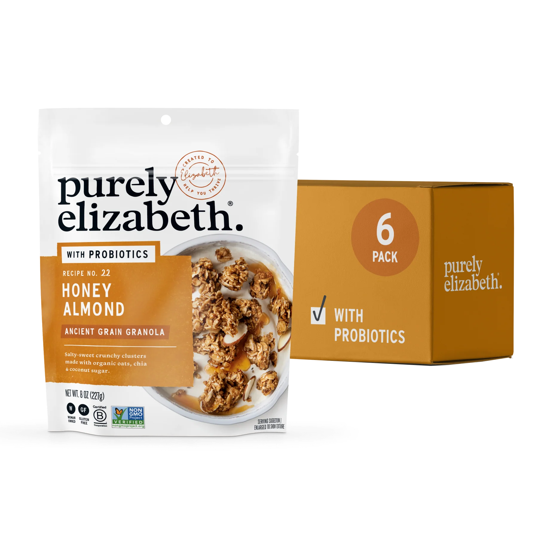 Honey Almond Probiotic Ancient Grain Granola - Image 8