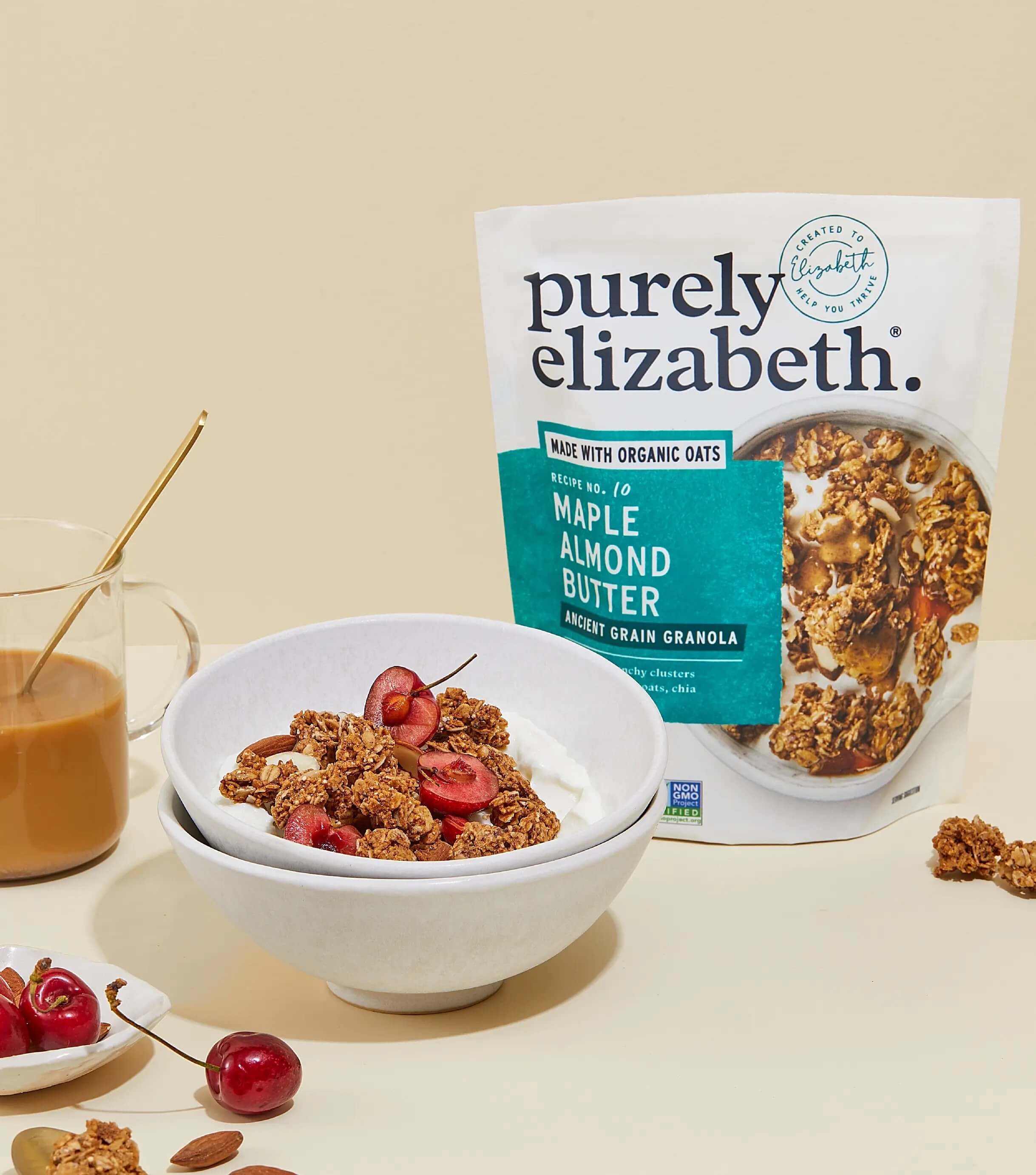 Maple Almond Butter Ancient Grain Granola - Image 3